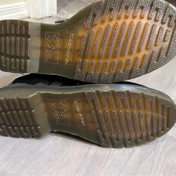 Dr. Martens Black Patent Leather Boots - Picture 3 of 7